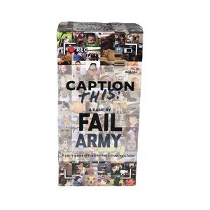 Caption This A Party Game of the Internets Most Epic Fails By Fail Army NEW